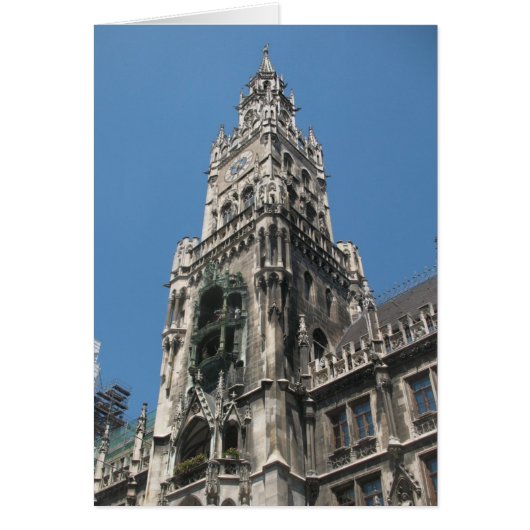Glockenspiel Tower - Munich, Germany Cards (Front)