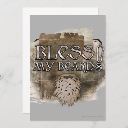 Gloin - Bless My Beard (Front/Back)