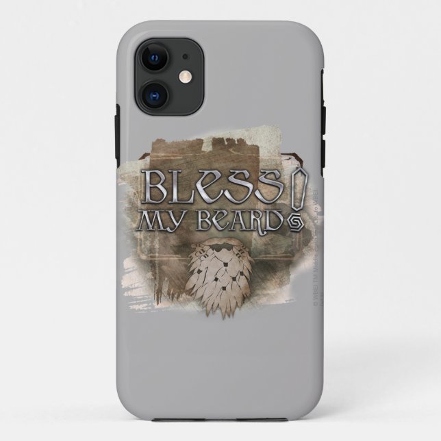 Gloin - Bless My Beard Case-Mate iPhone Case (Back)