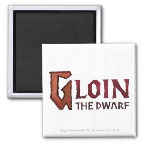 Gloin Name Magnet