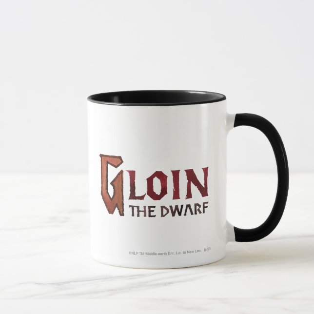 Gloin Name Mug (Right)