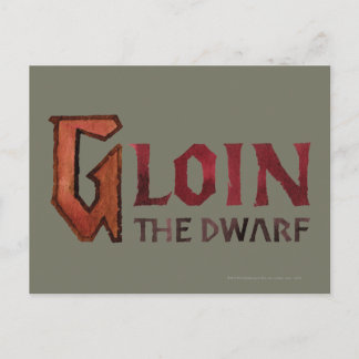 Gloin Name Postcard