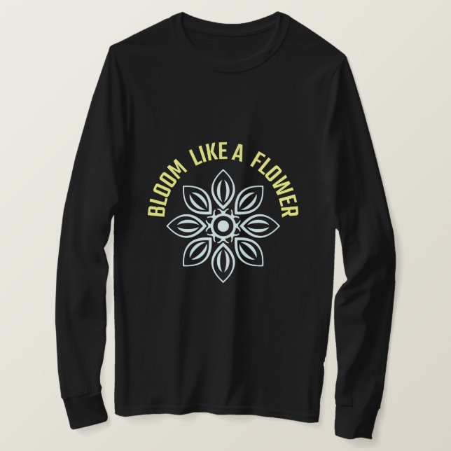gloom like a flower  T-Shirt (Design Front)