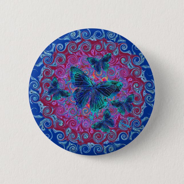 Glooming Rest Pinback Button (Front)