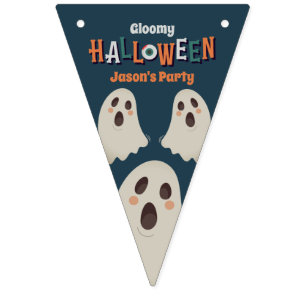 Gloomy Halloween - Bunting Flags