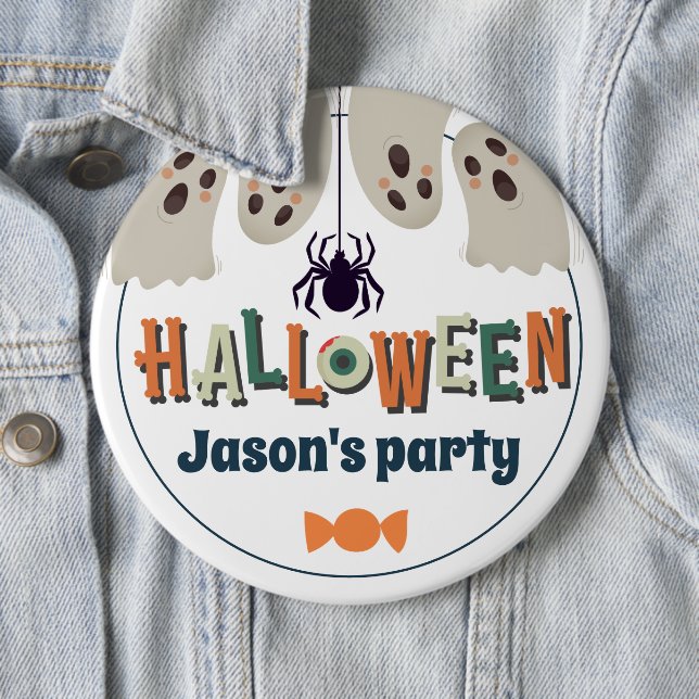 Gloomy Halloween Button (In Situ)