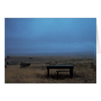Gloomy Table, Santa Fe, NM Cards