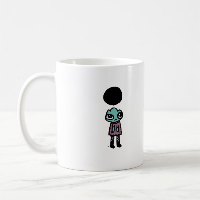Gloomy Toad Coffee Mug (Left)