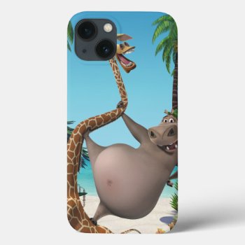 Gloria And Melman Friends Iphone 13 Case by madagascar at Zazzle