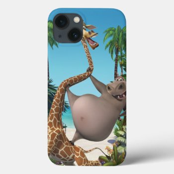 Gloria And Melman Friends Iphone 13 Case by madagascar at Zazzle