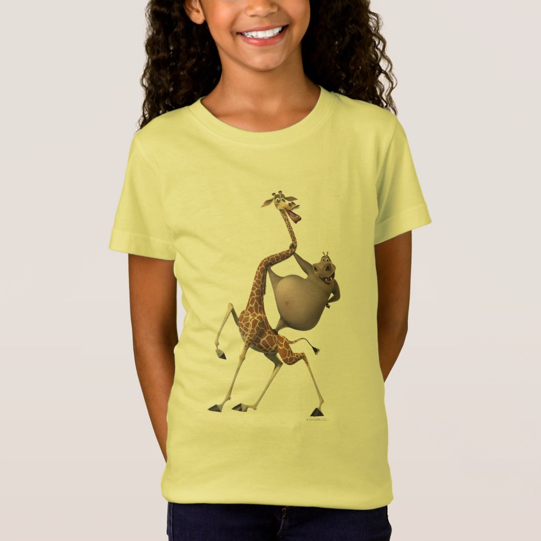 Gloria and Melman Friends T-Shirt | Zazzle