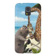 Gloria And Melman Hand Holding Galaxy S5 Cover at Zazzle