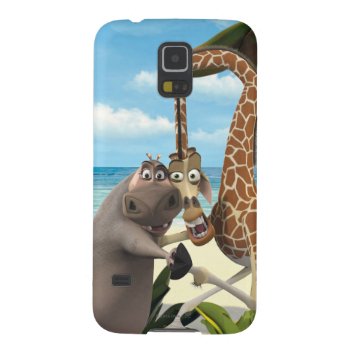 Gloria And Melman Hand Holding Galaxy S5 Cover by madagascar at Zazzle