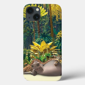 Gloria And Melman Relax Iphone 13 Case by madagascar at Zazzle