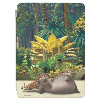 Gloria And Melman Relax Ipad Air Cover by madagascar at Zazzle