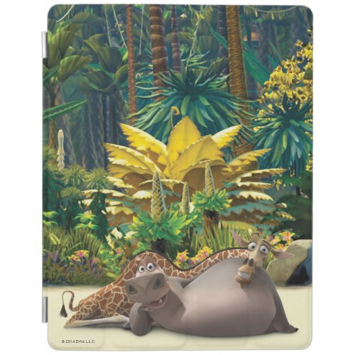 Gloria and Melman Relax iPad Smart Cover
