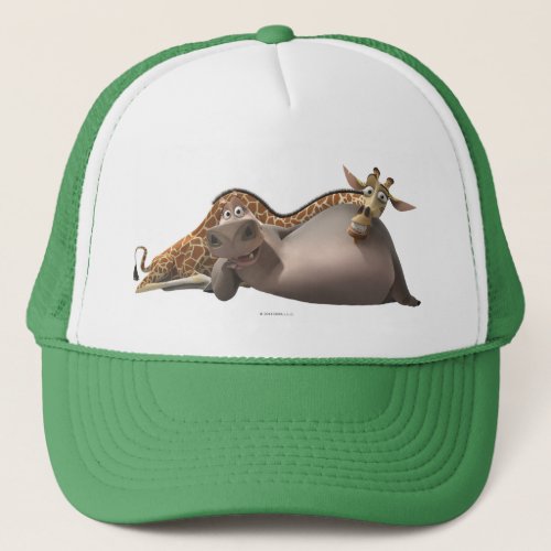 Gloria and Melman Relax Trucker Hat