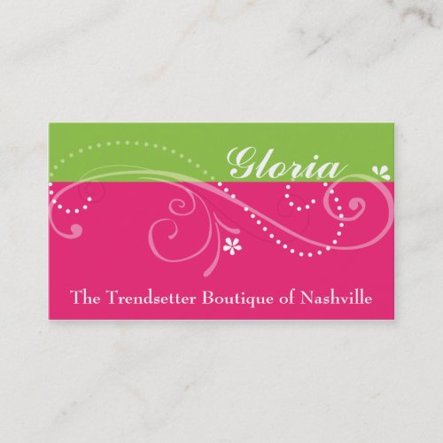 Gloria Business Cards