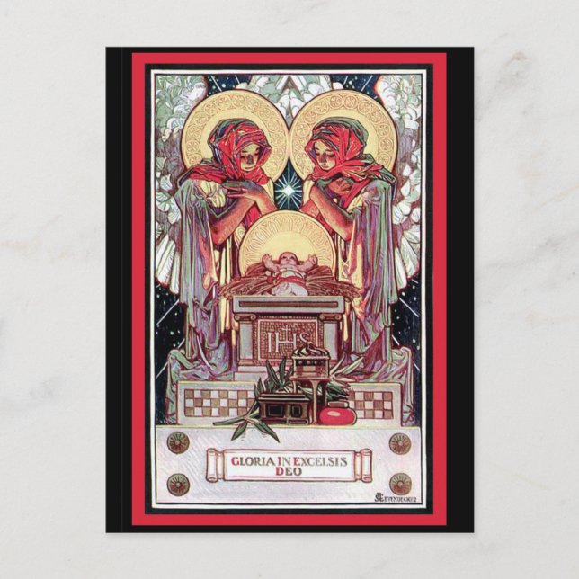 Gloria in Excelsis Deo Postcard (Front)