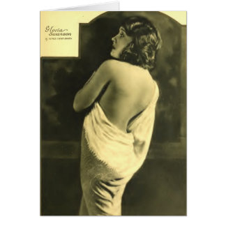 Gloria Swanson 1924 Hurrell portrait Cards