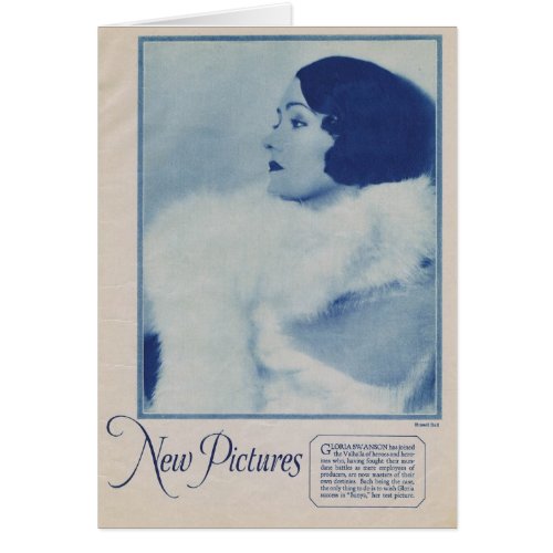 Gloria Swanson 1927 vintage portrait