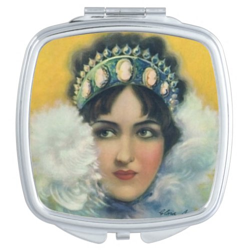 Gloria Swanson silent movie magazine cover Makeup Mirror
