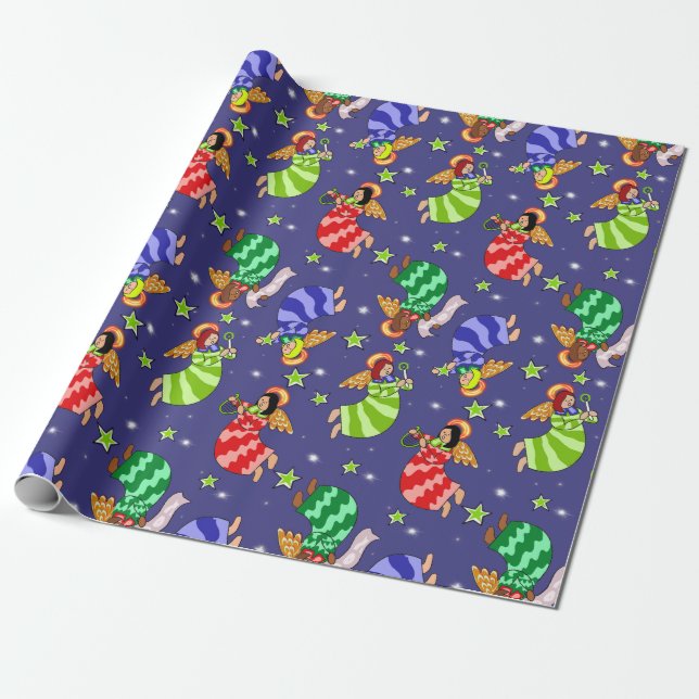 Gloria Wrapping Paper (Unrolled)