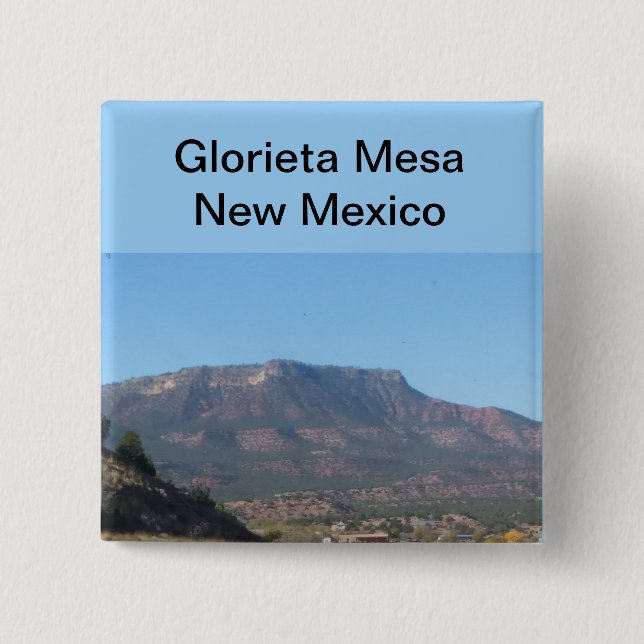 Glorieta Mesa Button (Front)
