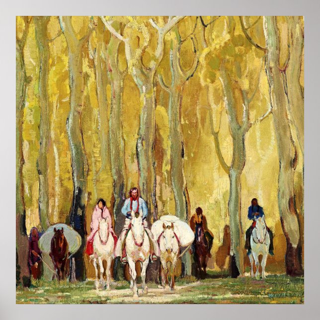 “Glorietta” by W Herbert Dunton Poster (Front)