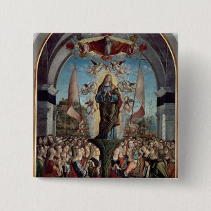 Glorification of St. Ursula and her Companions Button