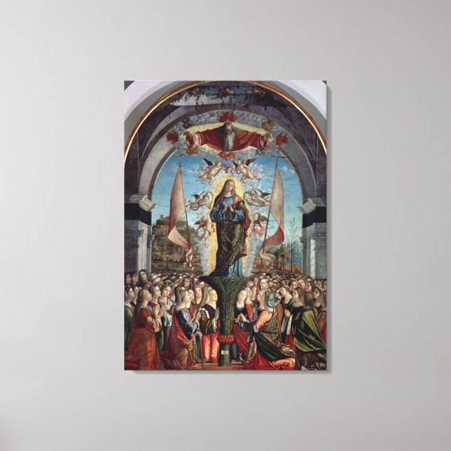 Glorification of St. Ursula and her Companions Canvas Print (Front)