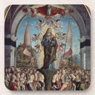 Glorification of St. Ursula and her Companions Drink Coaster