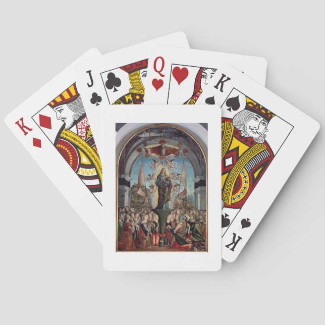 Glorification of St. Ursula and her Companions Poker Cards (Back)