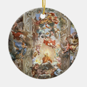 Glorification of the Reign of Pope Urban VIII (156 Ceramic Ornament