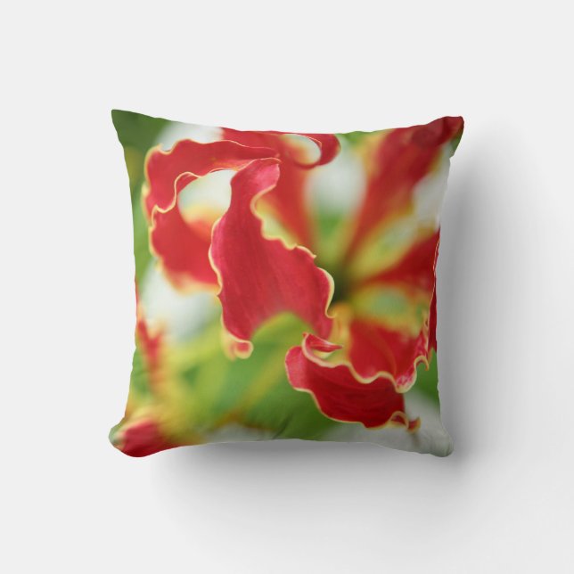 Gloriosa Throw Pillow (Front)