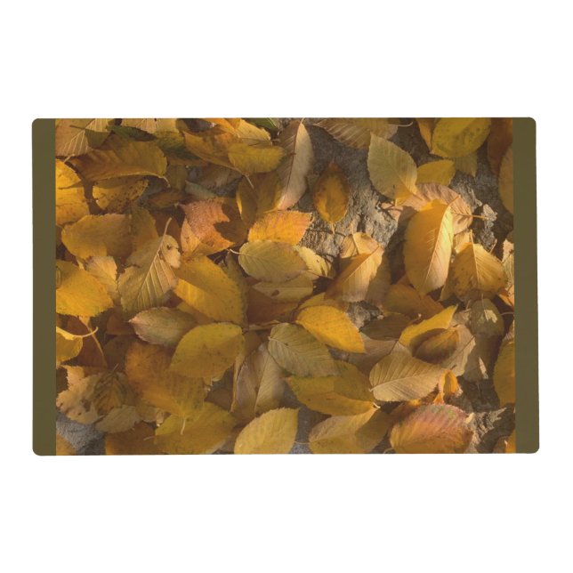 Glorious Autumn on a Laminated Placemat (1) (Front)