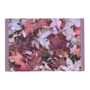 Glorious Autumn on a Laminated Placemat (3)