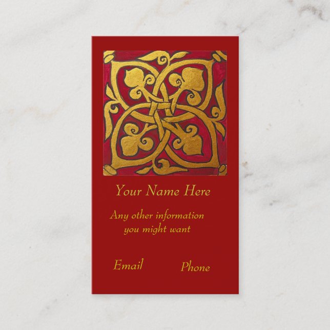 Glorious Business card (Front)