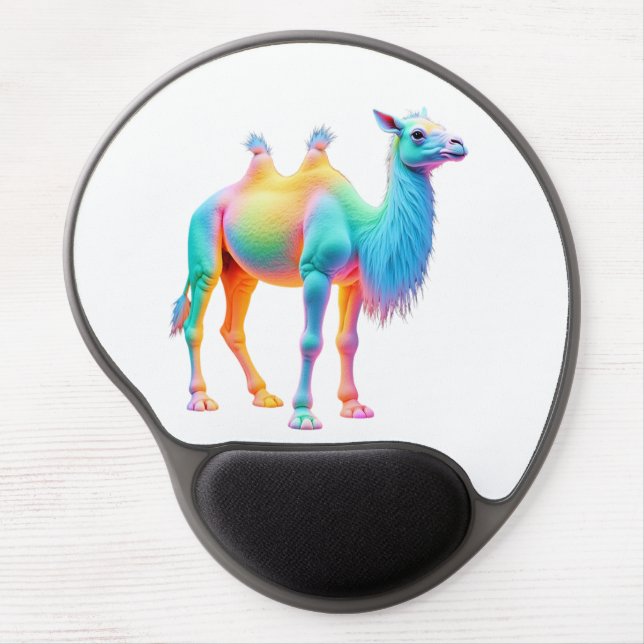 Glorious Camel Art Gel Mouse Pad (Front)