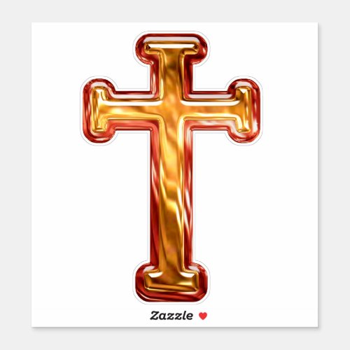 Glorious Cross Sticker