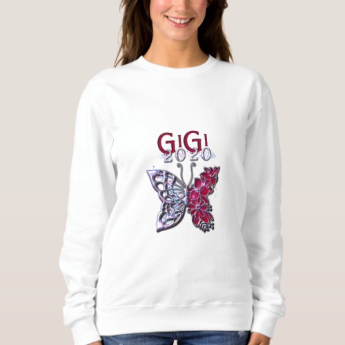 Glorious GIGI 2020 Butterfly Sweatshirt