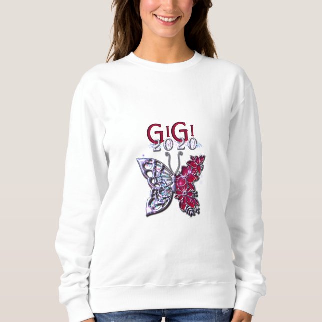 Glorious GIGI 2020 Butterfly Sweatshirt (Front)