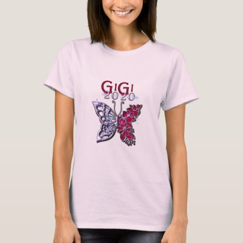 Glorious GIGI 2020 Butterfly T_Shirt