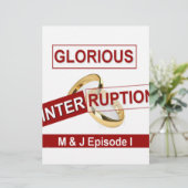 Glorious Interruption Nice Day Better Night  gifts (Standing Front)