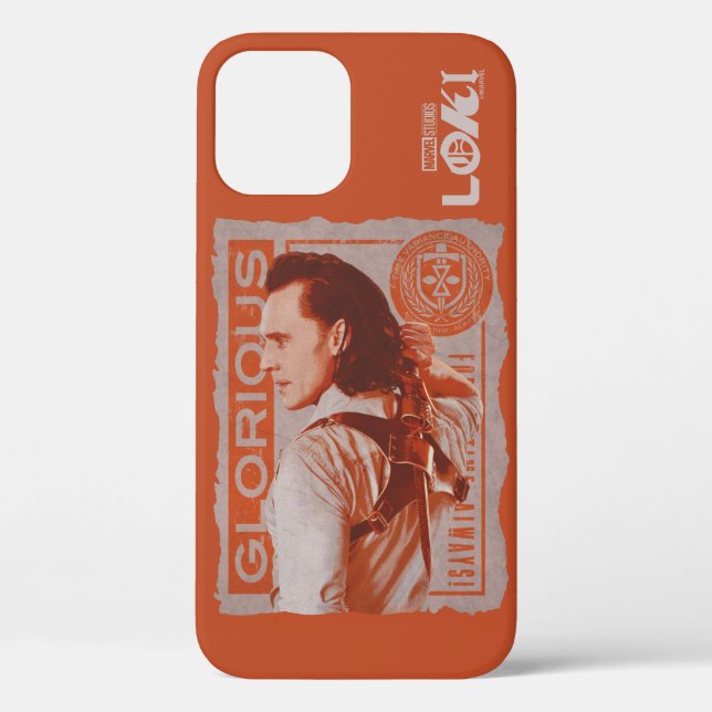 "Glorious" Loki Sheathing Dagger Case-Mate iPhone Case (Back)