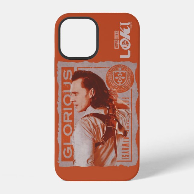 "Glorious" Loki Sheathing Dagger Iphone Case (Back)