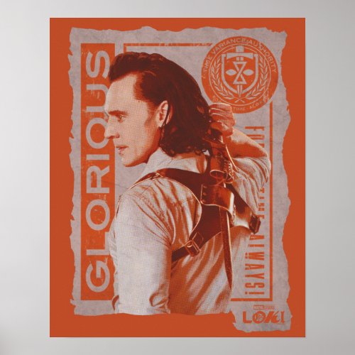 Glorious Loki Sheathing Dagger Poster