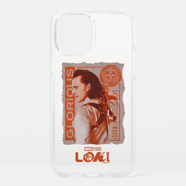 "Glorious" Loki Sheathing Dagger Speck iPhone 12 Case (Front)