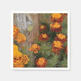 Glorious Marigolds Paper Napkins