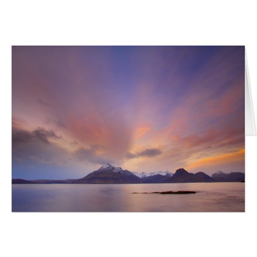 Glorious Morning on Elgol (Front Horizontal)